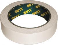 Лента клеящая FIT 25мм*5м 11793 двухсторон.черная