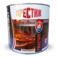 Грунт-эмаль по ржавчине Престиж 1,9кг белая