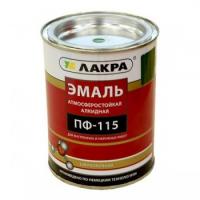 Эмаль ПФ-115 Лакра 1кг белая мат