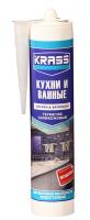 Герметик Krass сил для кухни и ванной 300мл бесцветный