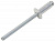 Заклепки FIT 4,0* 8,0,1/50шт,алюминиевые 23738
