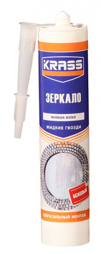 Клей ж/гв. Krass для зеркал 300 мл
