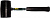 Киянка FIT 680гр. 45465 резин., с фиброглас.ручкой
